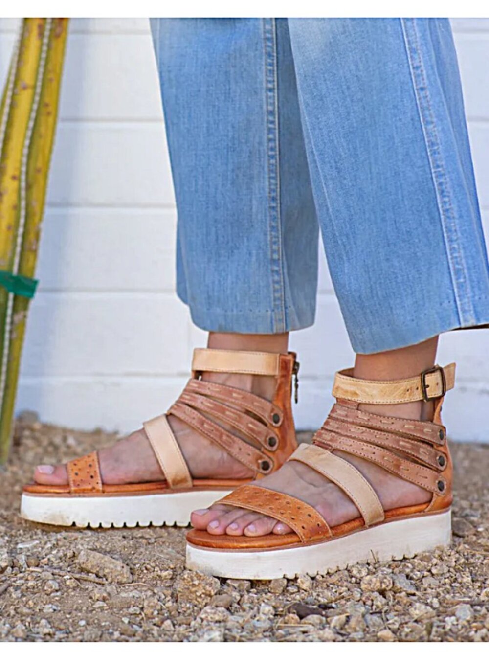 BED/STU Made In Mexico Leather Artemia Sandals